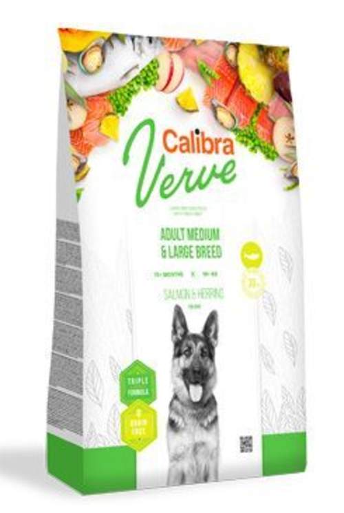 Calibra Verve Calibra Dog Verve GF Adult M&L Salmon&Herring 12kg