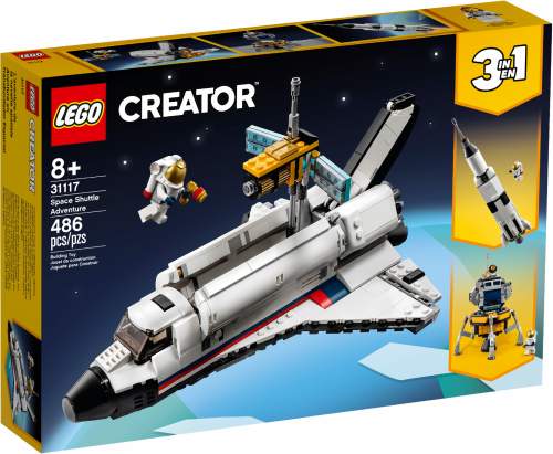 LEGO CREATOR 31117 Vesmírné dobrodružství s raketoplánem