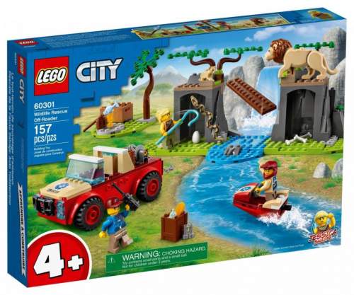 LEGO CITY 60301 Záchranářský teréňák do divočiny