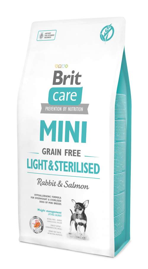 Brit Care Dog Mini Grain Free Light & Sterilised 7kg
