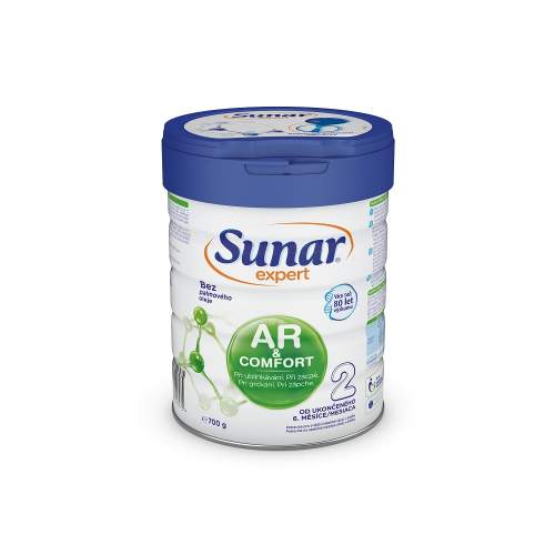Sunar Expert AR+Comfort 2 pokračovací  kojenecké mléko 700 g
