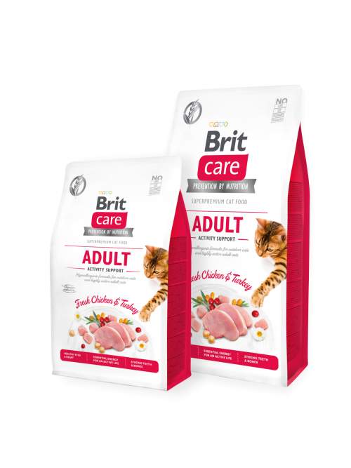Brit Care Cat GF Haircare Healthy&Shiny Coat 2kg