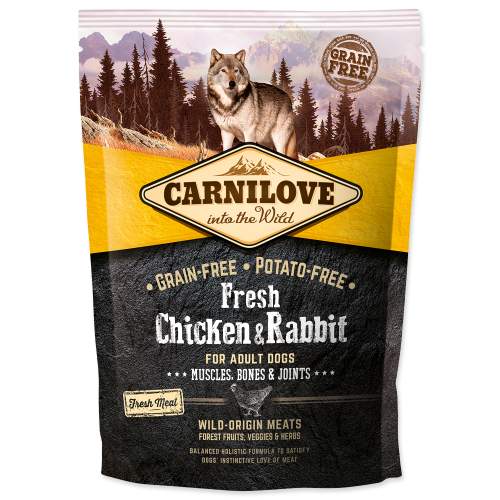 Carnilove - Carnilove Dog Fresh Chicken &amp; Rabbit for Adult 1.5kg