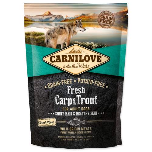 Carnilove - Carnilove Dog Fresh Carp &amp; Trout for Adult 1.5kg