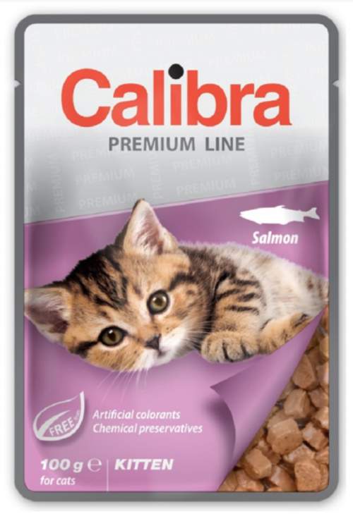 Calibra Cat  kapsa Premium Kitten Turkey & Chicken 100 g (8594062084792)