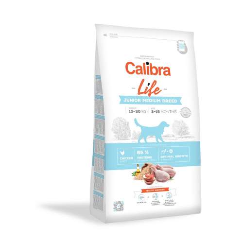 Calibra Life Calibra Dog Life Junior Medium Breed Chicken 12kg