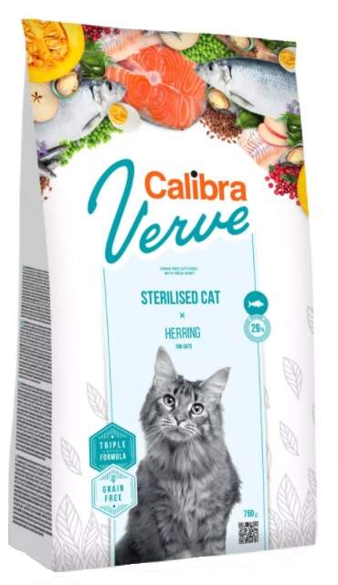 Calibra Verve Calibra Cat Verve GF Sterilised Herring 3,5kg