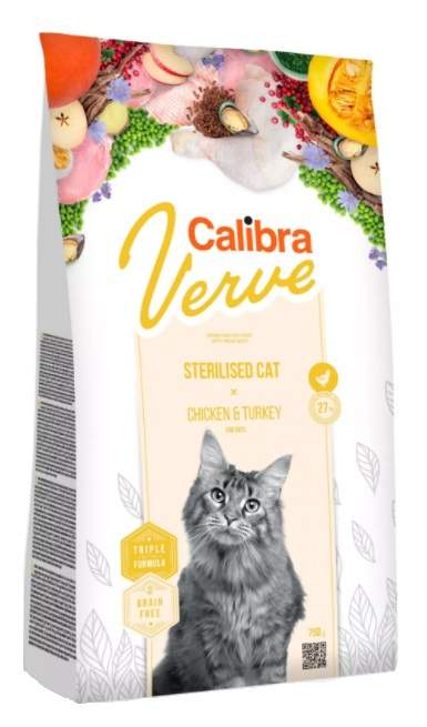 Calibra Verve Calibra Cat Verve GF Sterilised Chicken&Turkey 3,5kg