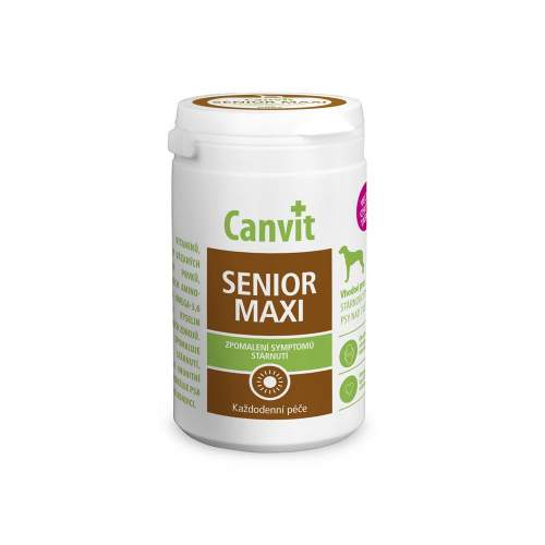 Canvit s.r.o. NEW Canvit Senior MAXI pro psy ochucený 230g