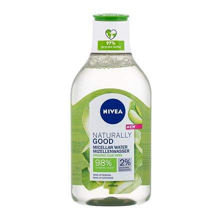 Nivea Naturally Good micelární voda 400 ml