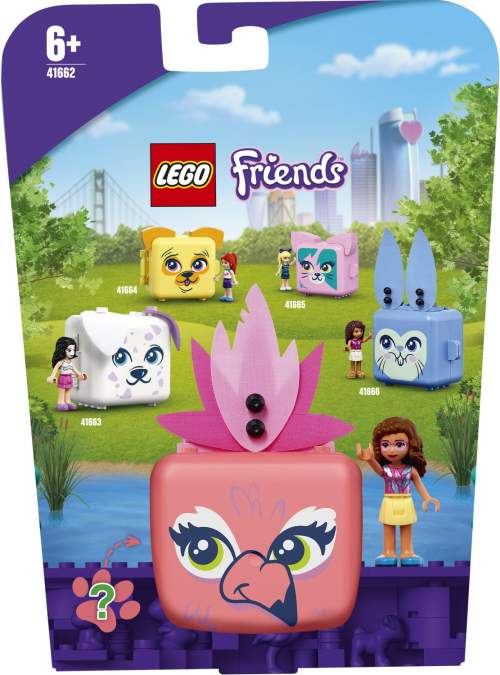 LEGO Friends 41662 Olivia a její plameňákový boxík