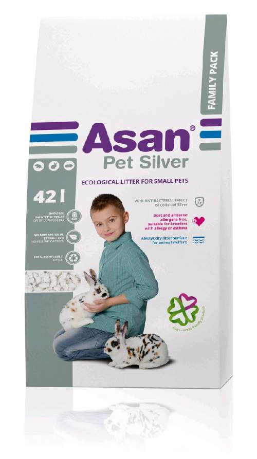 Podestýlka Asan Pet Silver 42l