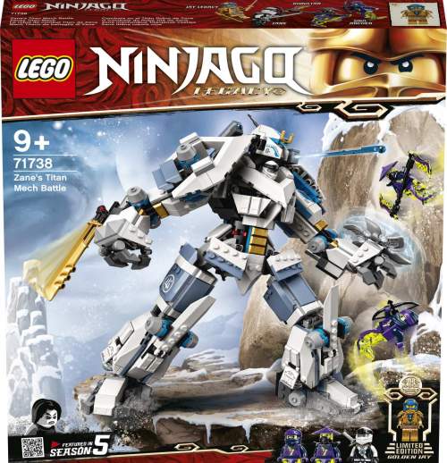 LEGO Ninjago 71738 Zane a bitva s titánskými roboty