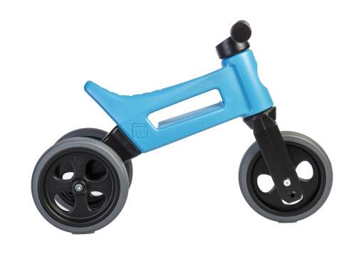 Teddies Funny Wheels Sport 2v1 modrá s gumovými koly