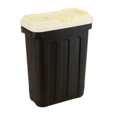 Maelson Box na granule pro 15 kg krmiva - černo-béžový - 41 × 25 × 56 cm