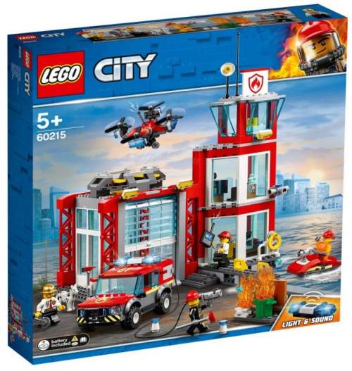 Lego City 60215 Hasičská stanice