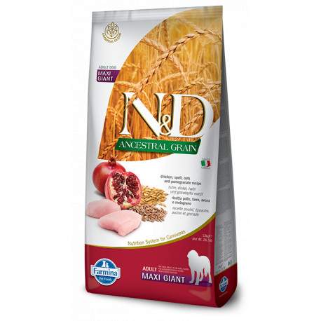 N&D (Farmina Pet Foods) N&D LG DOG Adult Giant Chicken & Pomegranate 12kg