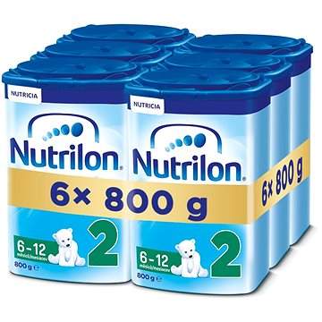 Nutrilon 2 Pokračovací mléko 6+  6× 800 g