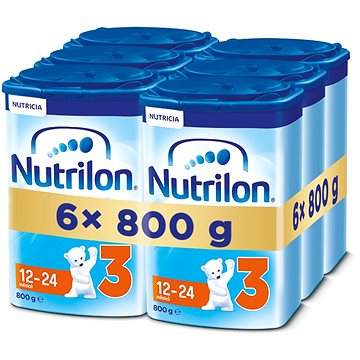 Nutrilon 3 Batolecí mléko 12+  6× 800 g