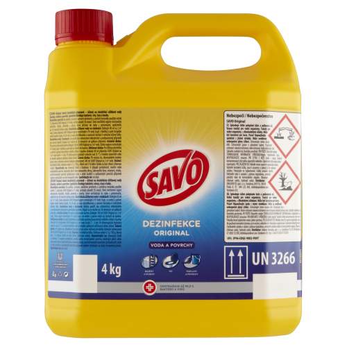 SAVO Original tekutý dezinfekční prostředek 4 kg