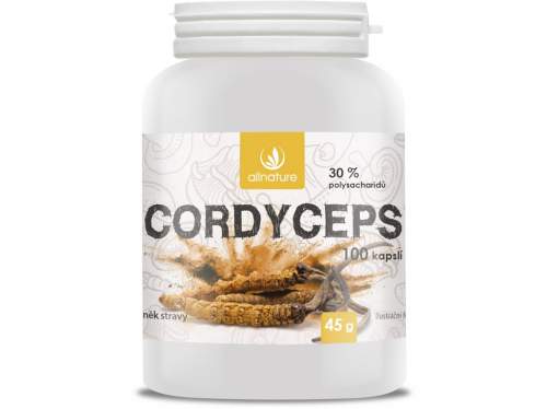 Allnature Allnature Cordyceps 100 kapslí