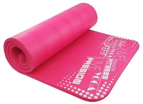 Lifefit Yoga Mat Exkluziv světle růžová