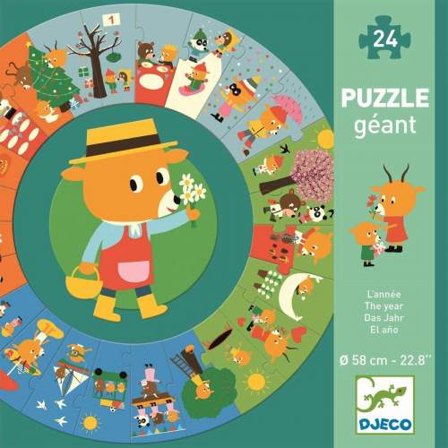 Puzzle gigant - Rok zahradníka