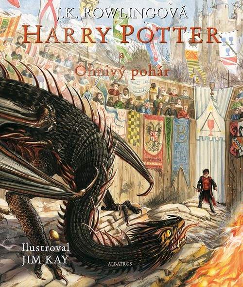 J. K. Rowlingová: Harry Potter a Ohnivý pohár (ilustrovaná)