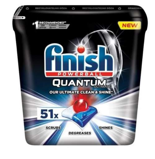 Finish Quantum Ultimate tablety do myčky, 51 ks
