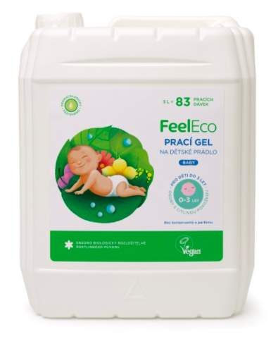 Feel Eco Prací gel na dětské prádlo Baby 5 l