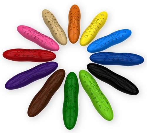Y-Plus+ Peanut voskovky pro děti 12 barev