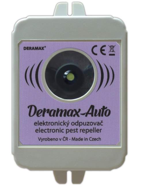 Deramax Auto ultrazvukový plašič kun a hlodavců do auta