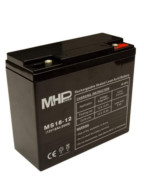 CARSPA MHPower VRLA AGM 12V/18Ah (MS18-12)