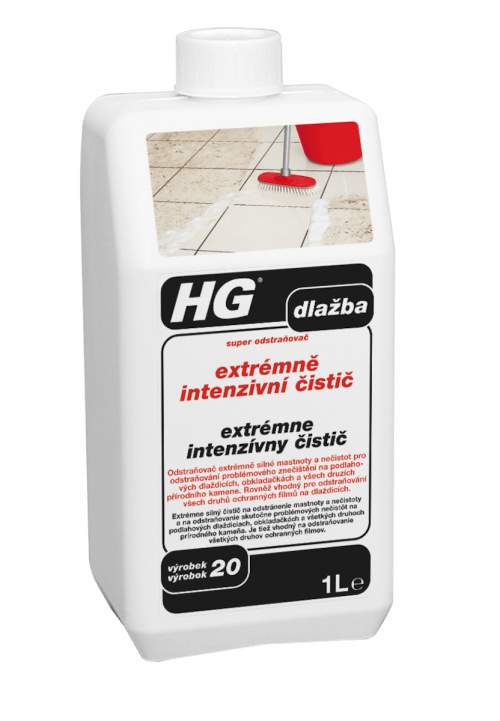 HG extrémně intenzivní čistič na dlažbu 1l
