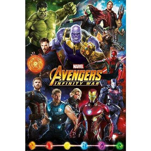 Pyramid International Plakát Avengers: Infinity War - Postavy