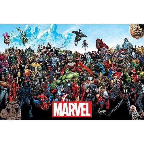 Pyramid International Plakát Marvel - Universe