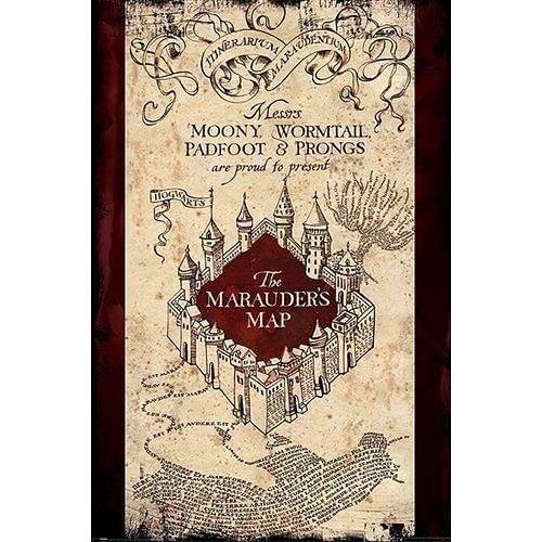 Pyramid International Plakát Harry Potter - The Marauders Map