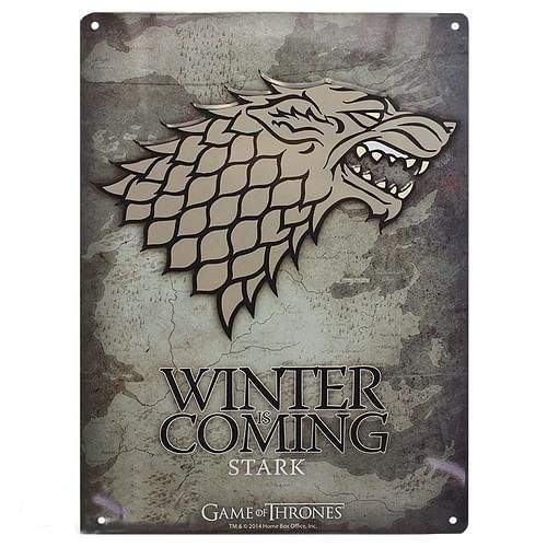 ABYstyle Game of Thrones - dekorační cedule Stark