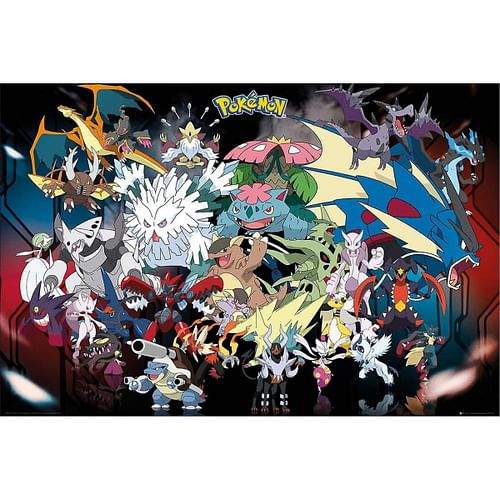 ABYstyle Plakát Pokémon - Mega Evolution
