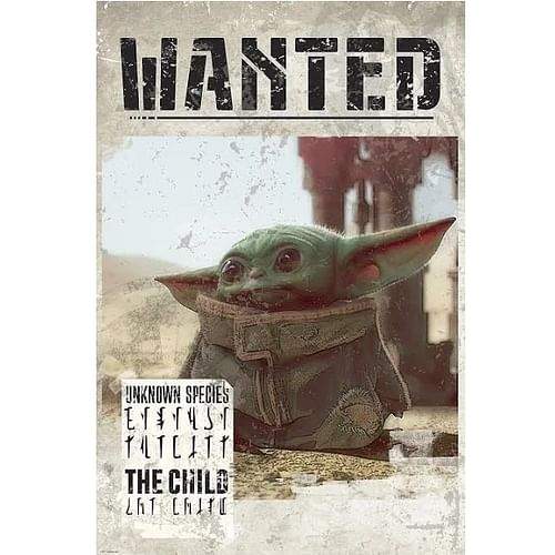 ABYstyle Plakát Star Wars: Mandalorian - Baby Yoda Wanted