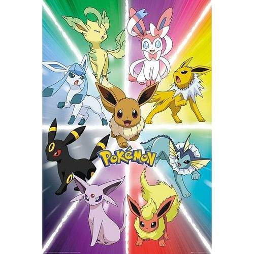 ABYstyle Plakát Pokémon - Eevee Evolution