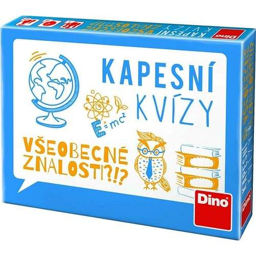 DinoToys Kapesní kvízy - Všeobecné znalosti