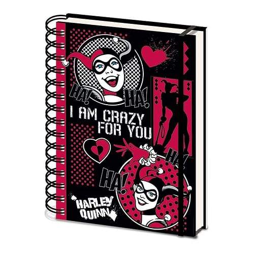 Pyramid International Zápisník Harley Quinn - I Am Crazy For You A5