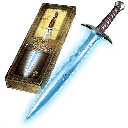 Noble Collection Replika meče Bilba Pytlíka - svítící