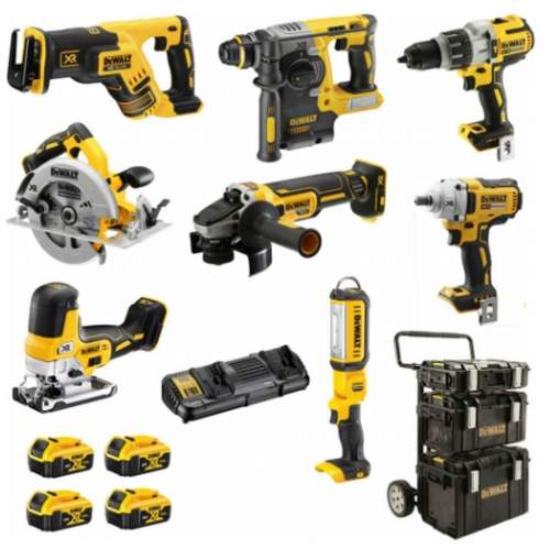 DeWALT Aku combo sada nářadí 18 V - 7 druhů nářadí