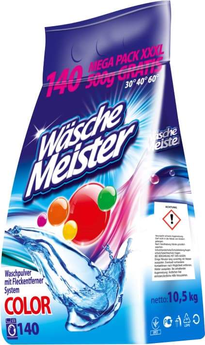 Wäsche Meister Color prací prášek 10,5 kg
