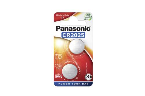 Panasonic CR2025, blistr 2ks