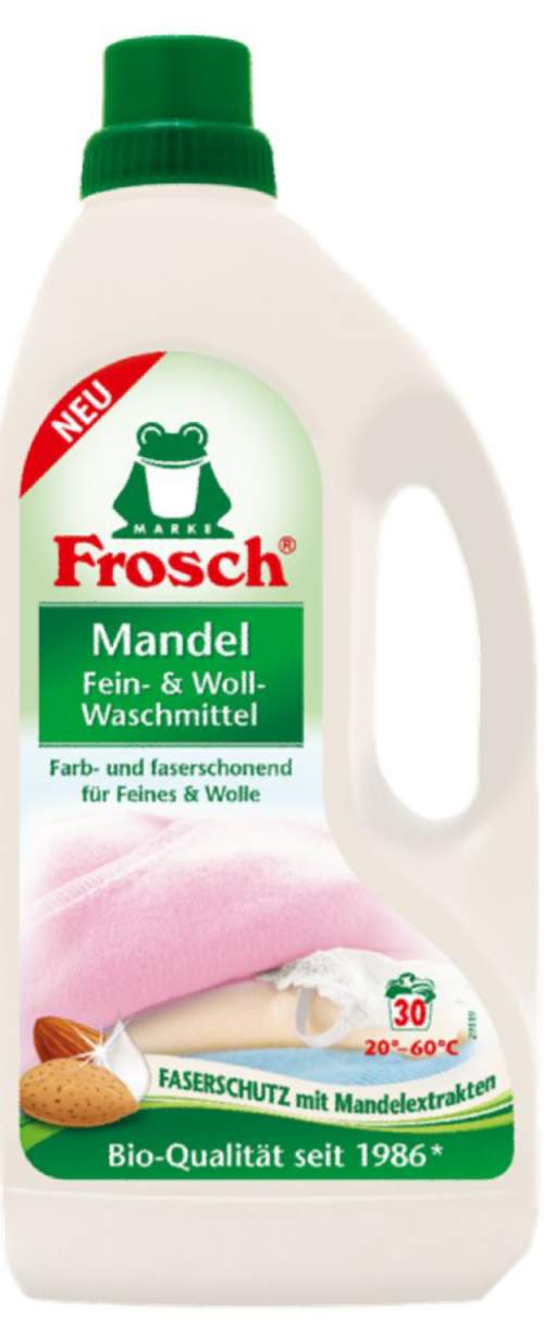 Frosch EKO prací gel na vlnu a jemné prádlo mandle, 30 praní 1,5 l