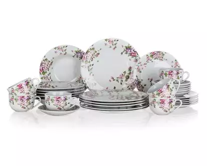 Sushi set BLACK AND PINK SAKURA, 4 pcs, MIJ