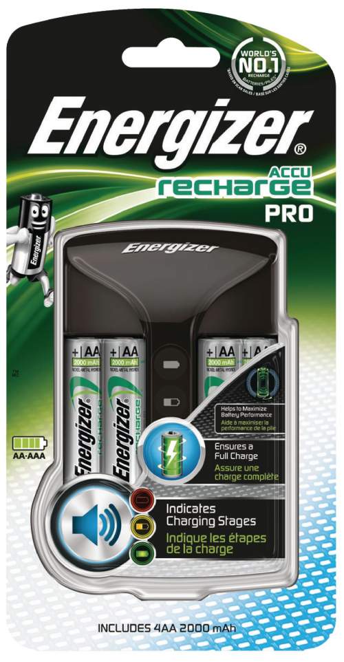 Energizer Pro Charger +4AA Power Plus 2000mAh